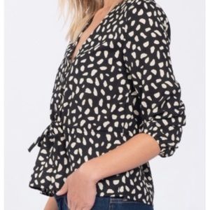 Everly Wild Thang Print Top